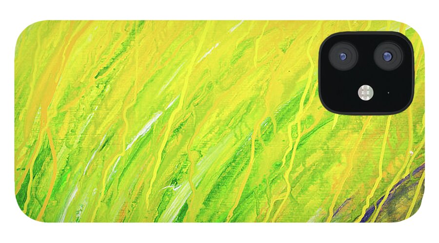 Art iPhone 12 Case featuring the digital art Abstract Background #4 by Balticboy