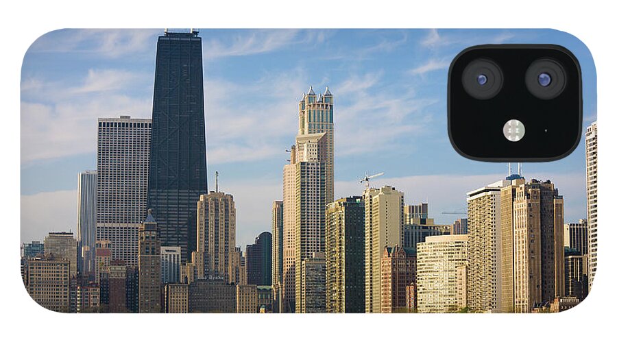 Lake Michigan iPhone 12 Case featuring the photograph Chicago Skyline #4 by Fraser Hall