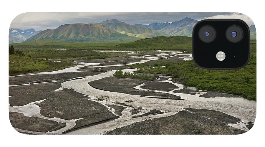 Tranquility iPhone 12 Case featuring the photograph Denali Np Landscape #4 by John Elk
