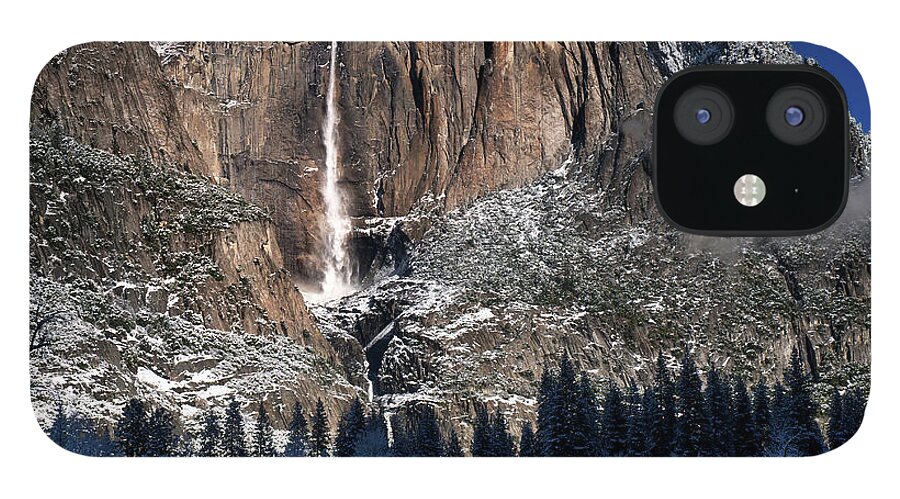 Snow iPhone 12 Case featuring the photograph Yosemite National Park #4 by Mitch Diamond