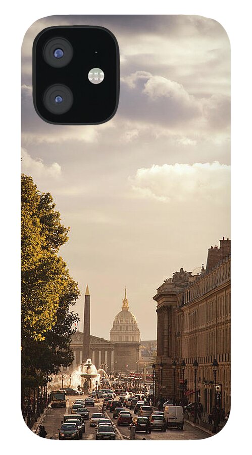 Outdoors iPhone 12 Case featuring the photograph Paris, France #6 by Buena Vista Images