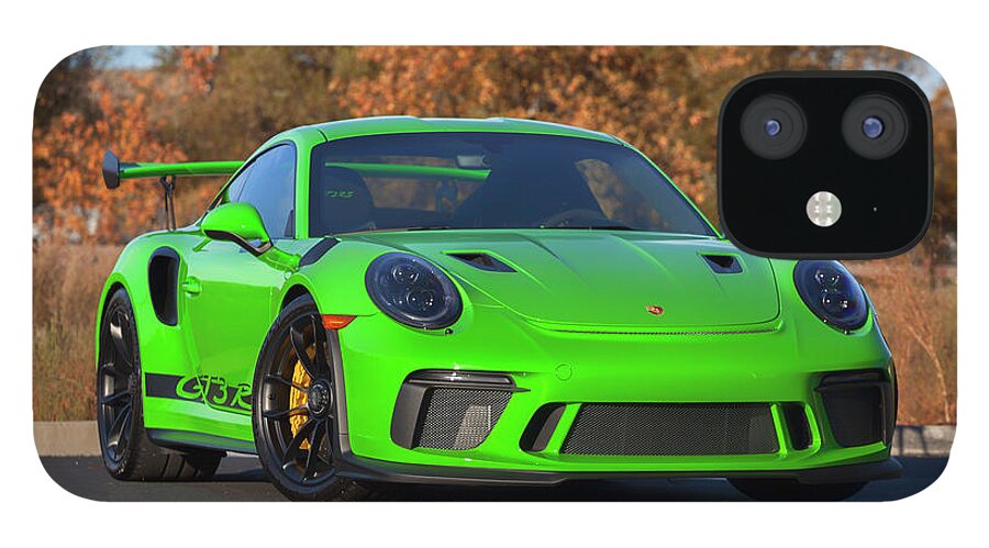 Cars iPhone 12 Case featuring the photograph #Porsche 911 #GT3RS #Print #9 by ItzKirb Photography