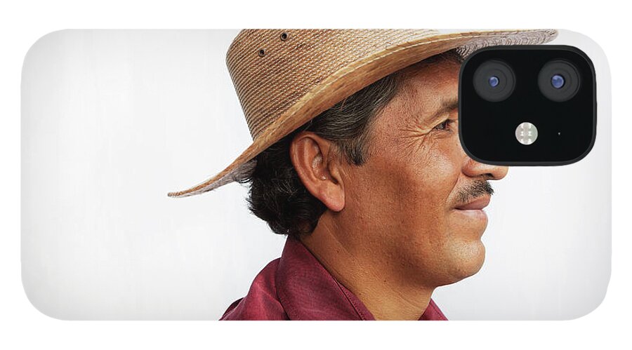 People iPhone 12 Case featuring the photograph A Mexican Man by Russell Monk