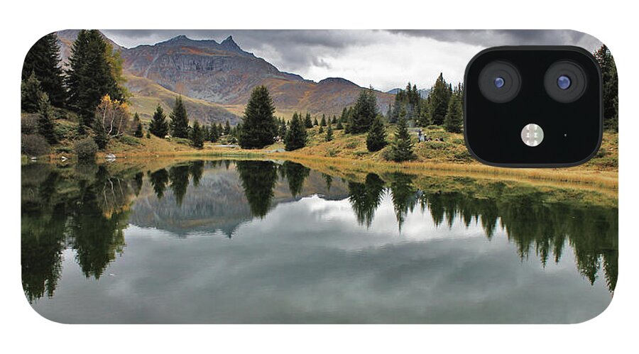 Tranquility iPhone 12 Case featuring the photograph Alp Flix by Image By Chris Frank
