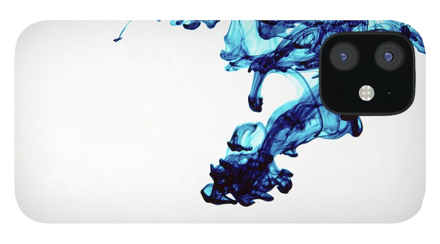 Mixing iPhone 12 Case featuring the photograph Aqua Art 1 Of 5 by Bpalmer