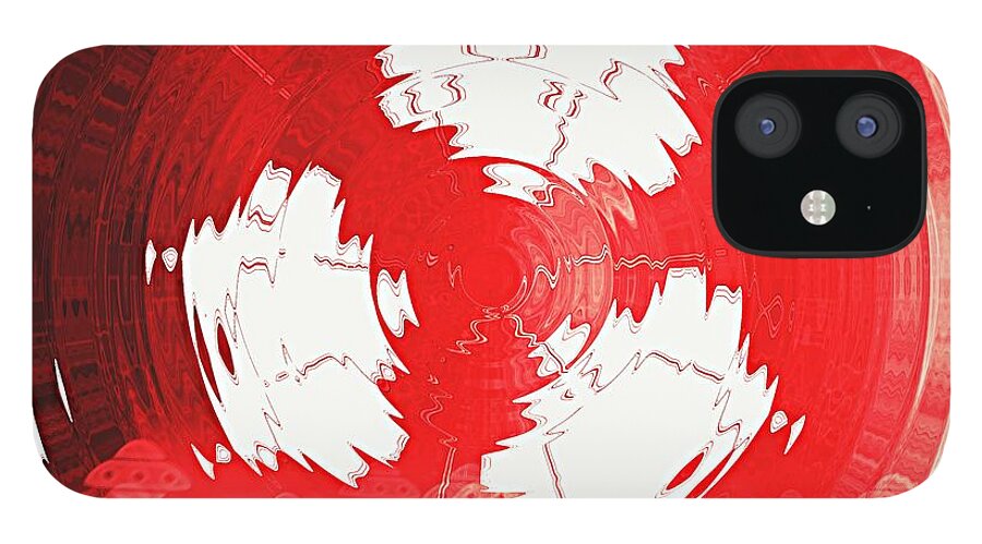 Ufo iPhone 12 Case featuring the digital art Are They Here by Bill King