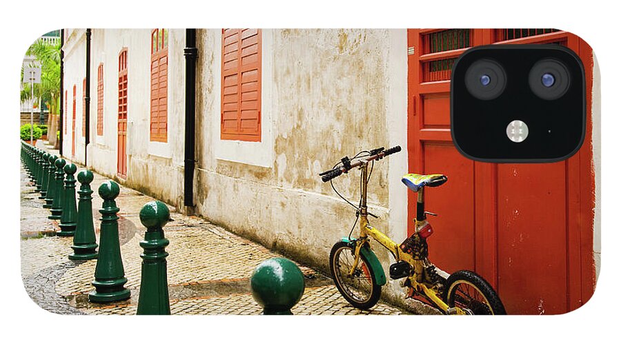 Macao iPhone 12 Case featuring the photograph Back Streets Of Macao by Jhorrocks