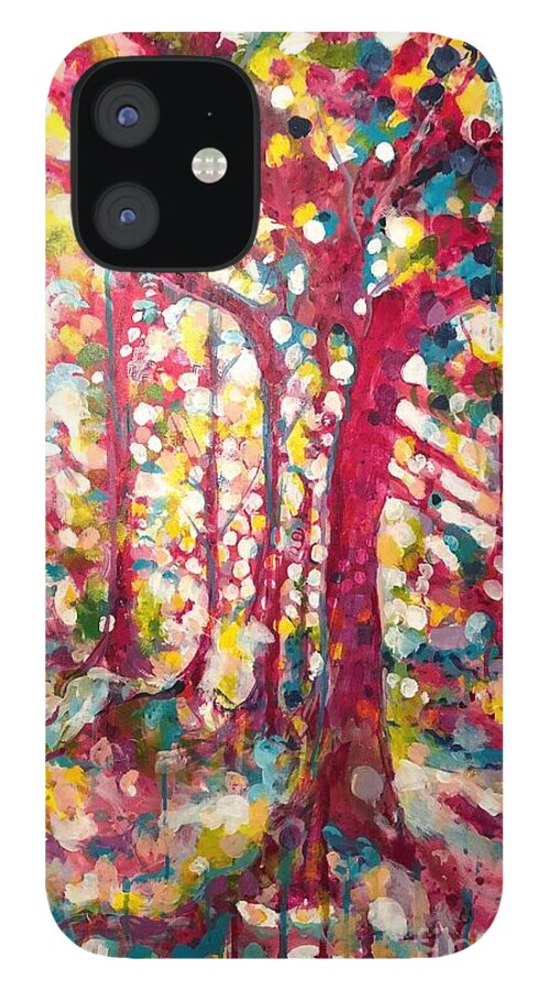 Be The Light iPhone 12 Case featuring the painting Be The Light by Jacqui Hawk