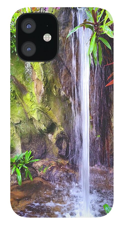 Waterfall iPhone 12 Case featuring the photograph Beautiful Waterfall by Sipporah Art and Illustration