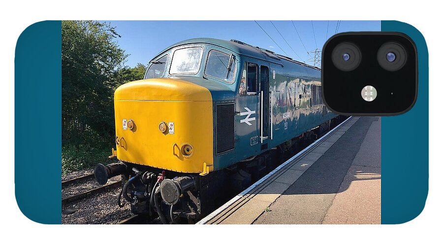 Diesel iPhone 12 Case featuring the photograph British Rail Class 45 Peak Diesel Locomotive by Gordon James