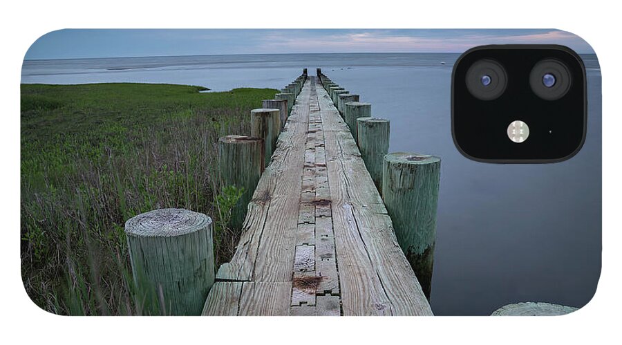 Connecticut iPhone 12 Case featuring the photograph Breakwater at Harvey Beach in Old Saybrook by Kyle Lee