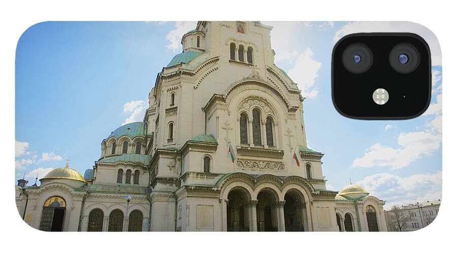 Bulgaria iPhone 12 Case featuring the photograph Bulgaria, Sofia, St. Alexander Nevsky by Christof Koepsel