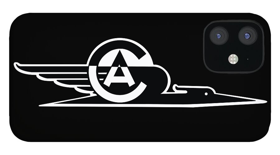 Cac iPhone 12 Case featuring the digital art CAC Logo by Mark Donoghue