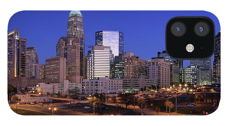 North Carolina iPhone 12 Case featuring the photograph Charlotte, Nc by Jumper