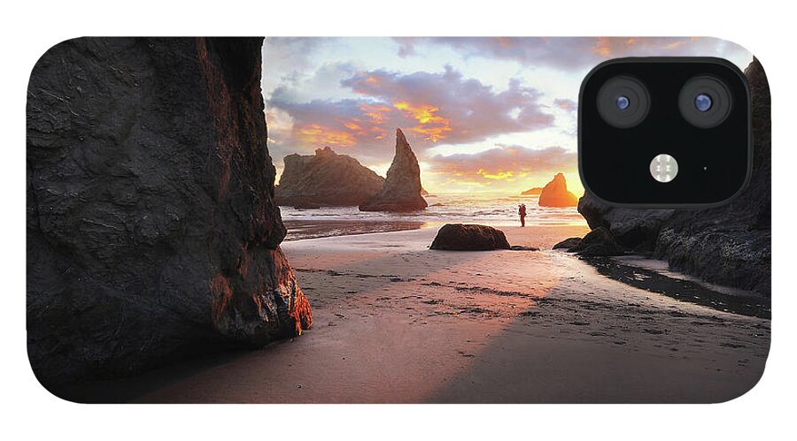 Tranquility iPhone 12 Case featuring the photograph Coast Impression by Yu Liu Photography