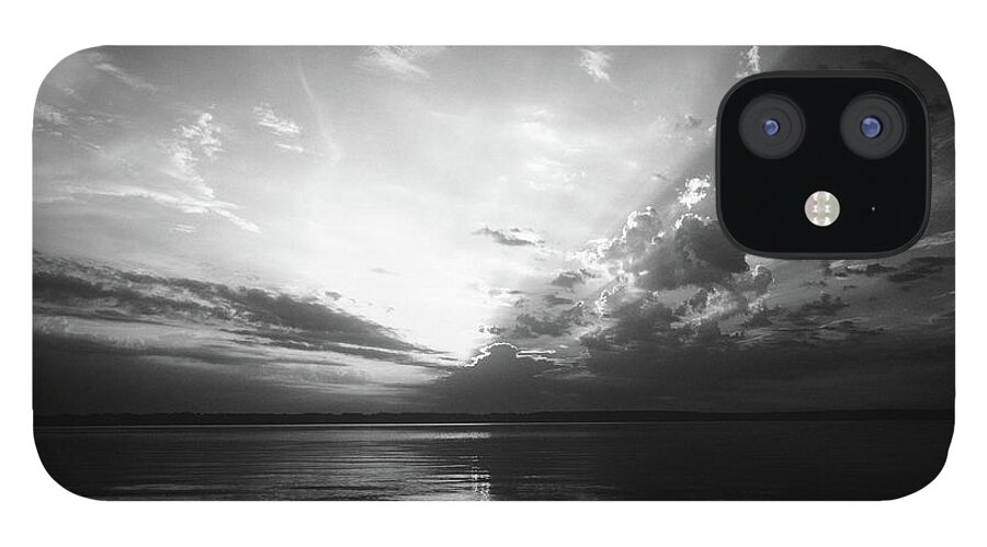 Scenics iPhone 12 Case featuring the photograph Coastal Sunset by Goldhafen