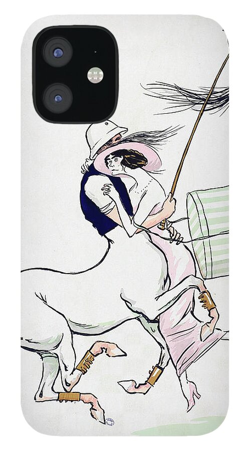 Caricature of Coco Chanel (1883-1971) in - Sem