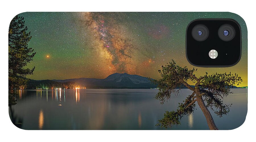 Astronomy iPhone 12 Case featuring the photograph Colors of a Summer Night by Ralf Rohner