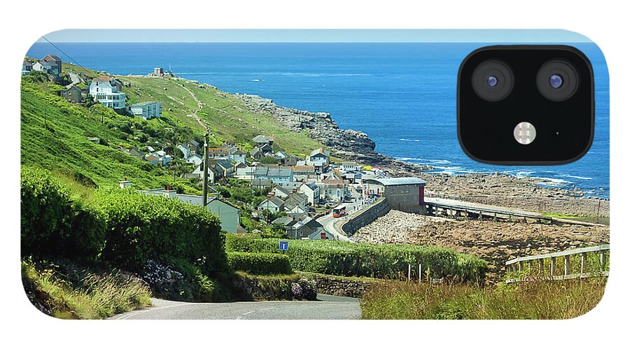 Sennen Cove iPhone 12 Case featuring the photograph Cove Hill Sennen Cove by Terri Waters