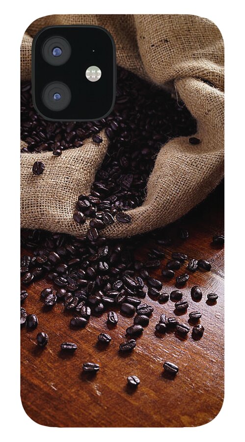 Toronto iPhone 12 Case featuring the photograph Dark Coffee Beans by Stephen Caissie Photo