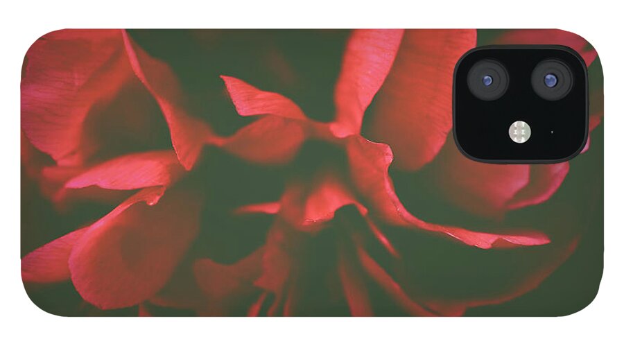 Red iPhone 12 Case featuring the photograph Deep Red by Michelle Wermuth