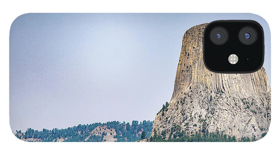 Devil iPhone 12 Case featuring the photograph Devils Tower by Dheeraj Mutha