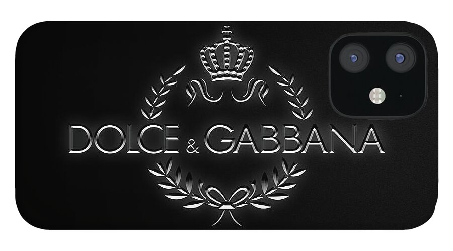 Dolce And Gabbana Black Edition iPhone 12 Case by Ricky Barnard - Fine Art  America