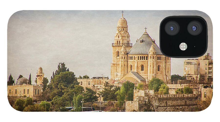 Tranquility iPhone 12 Case featuring the photograph Dormition Abbey, Jerusalem by Christopher Chan