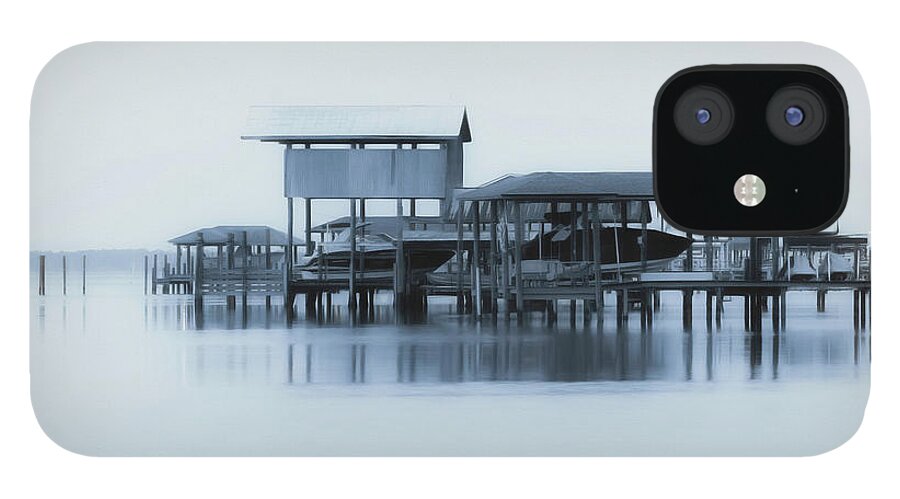 St. Johns River iPhone 12 Case featuring the photograph Early Morning on the River by Randall Allen