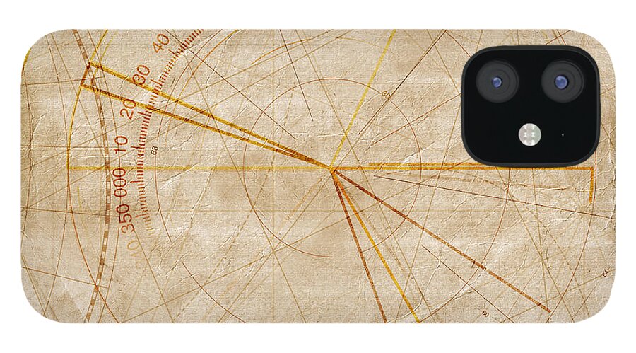 Art iPhone 12 Case featuring the photograph Empty Map by Teekid