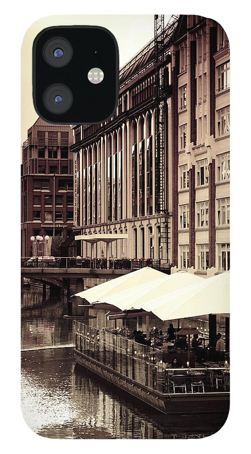 Old Town iPhone 12 Case featuring the photograph Germany, Hamburg by Michele Falzone