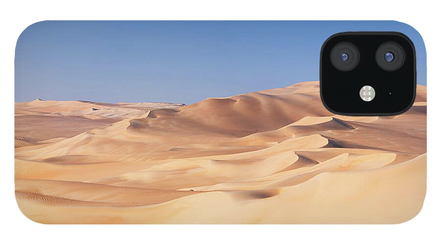 Curve iPhone 12 Case featuring the photograph Great Sand Sea, Sahara Desert, Africa by Hadynyah