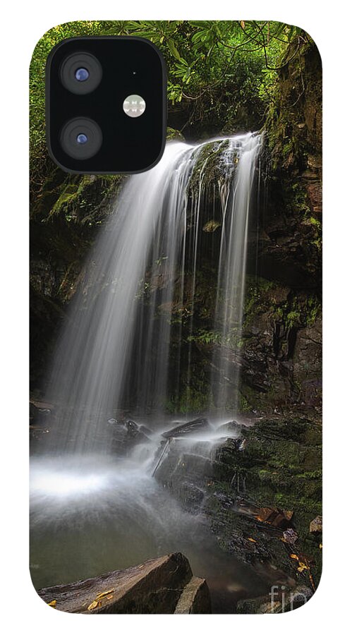 Grotto iPhone 12 Case featuring the photograph Grotto Falls by Bill Frische