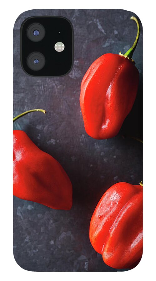 Cuisine At Home iPhone 12 Case featuring the photograph Habaneros by Cuisine at Home