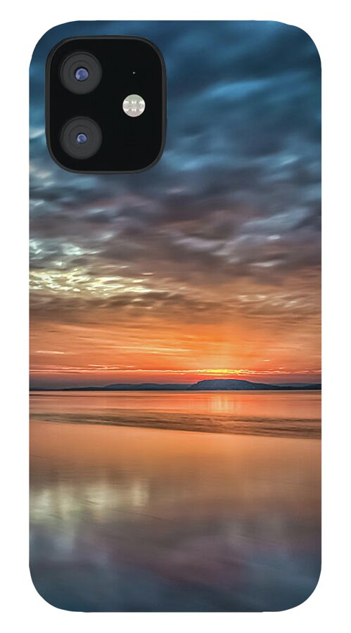 Sunrise iPhone 12 Case featuring the photograph It Begins by Brad Bellisle
