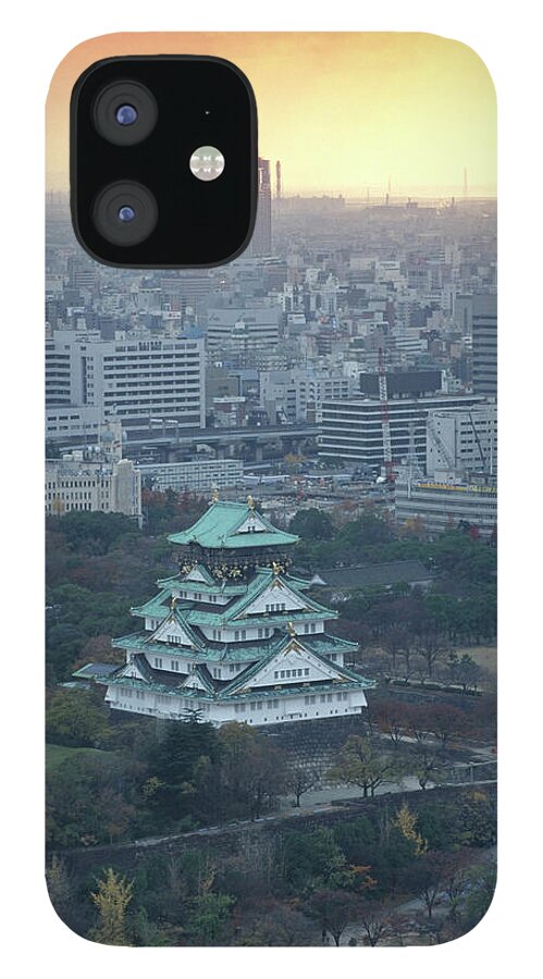 Corporate Business iPhone 12 Case featuring the photograph Japan,honshu,osaka Prefecture, Osaka by Paolo Negri