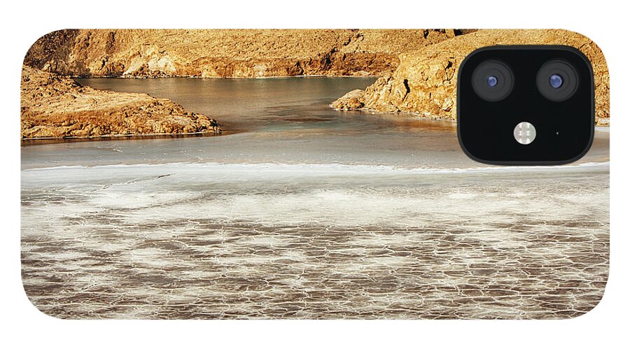Scenics iPhone 12 Case featuring the photograph Lake Assal, Djibouti, Africa by Cultura Exclusive/romona Robbins Photography