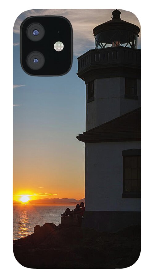 Building iPhone 12 Case featuring the photograph Lime Kiln Sunset by Catherine Avilez