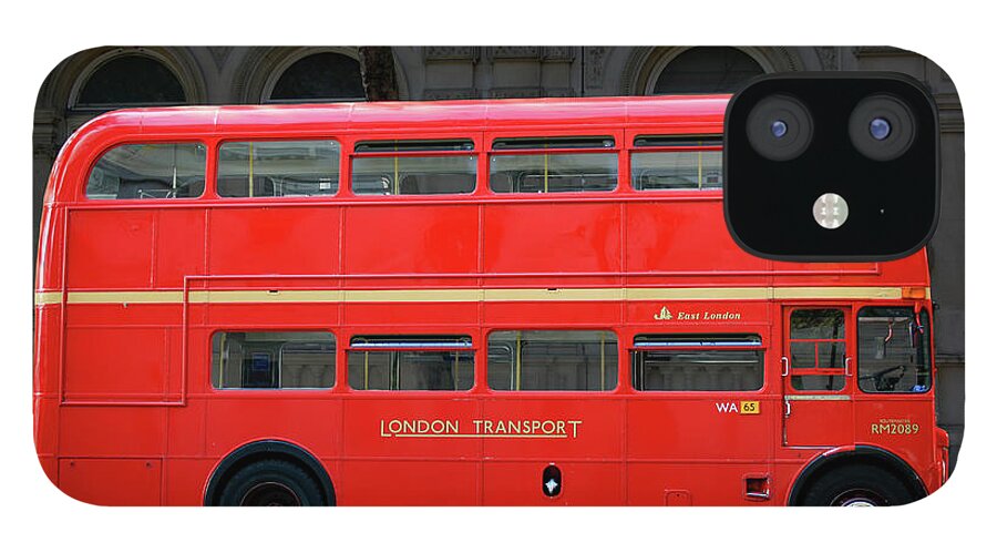 London Bus iPhone 12 Case by Bj S - Fine Art America