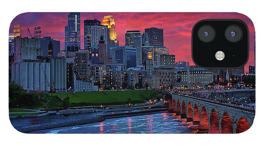 Arch iPhone 12 Case featuring the photograph Minneapolis Eye Candy by Dan Anderson