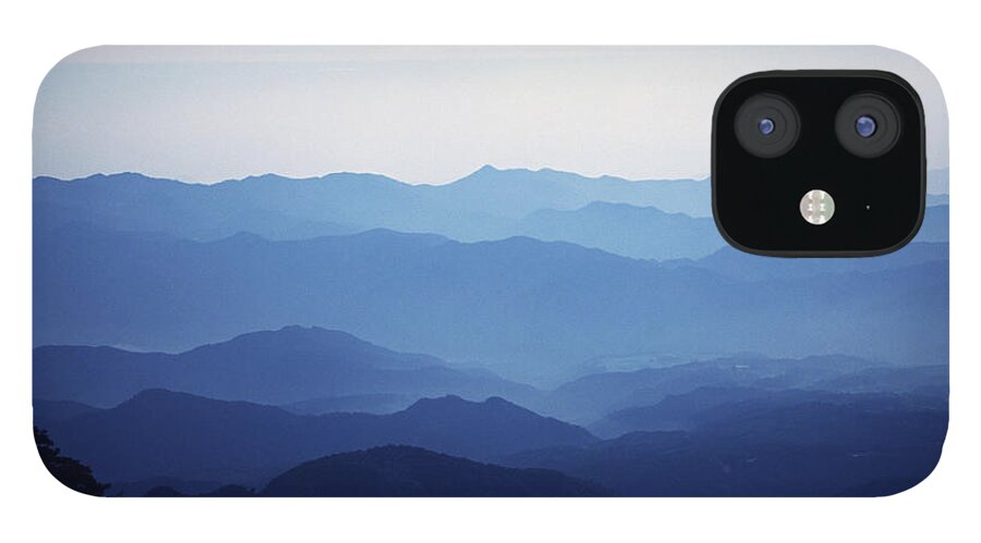 Scenics iPhone 12 Case featuring the photograph Mountain Range by Ooyoo