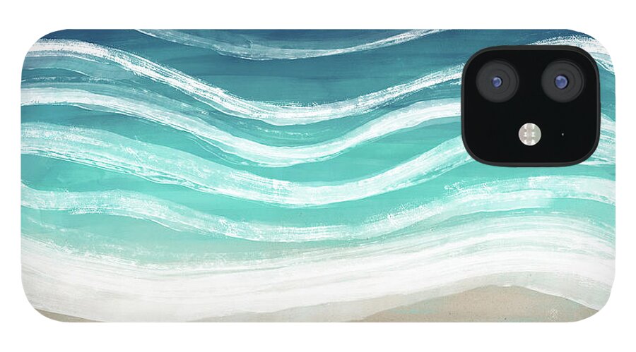 Beach iPhone 12 Case featuring the digital art My own paradise by Kevin Putman