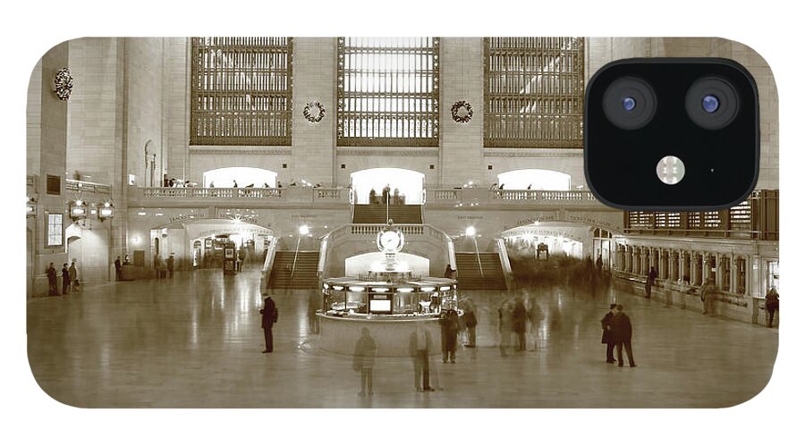 Corporate Business iPhone 12 Case featuring the photograph New York City Grand Central by Shunyufan