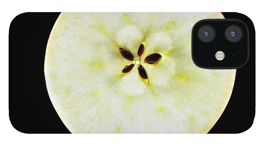 California iPhone 12 Case featuring the photograph Organic Apple by Monica Rodriguez
