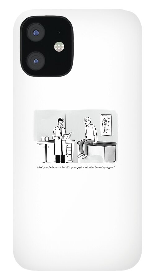 Paying Attention iPhone 12 Case