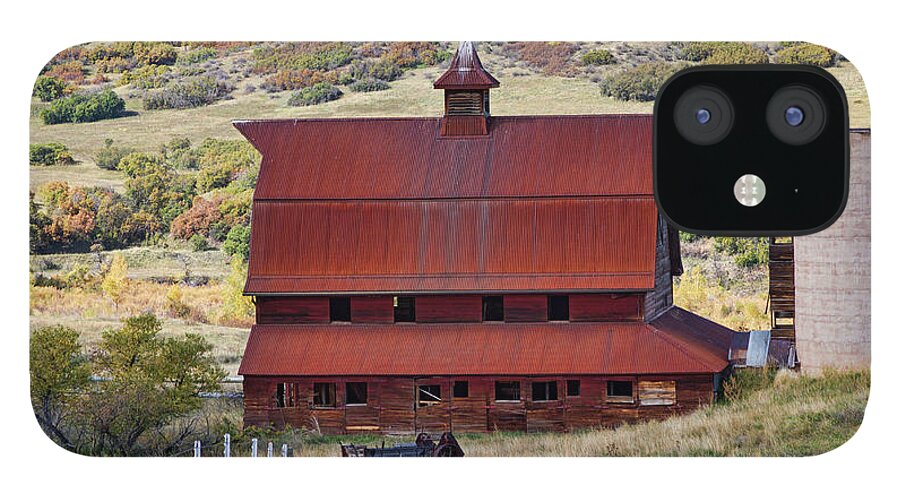 Barn iPhone 12 Case featuring the photograph Perry Park Barn by Alana Thrower