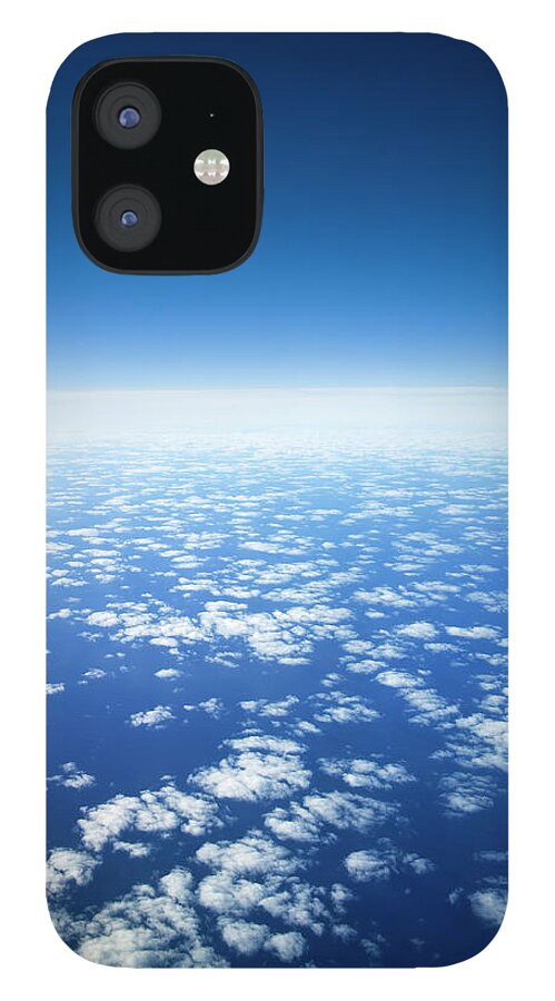 Climate iPhone 12 Case featuring the photograph Planet Earth And Atmosphere From High by Jimkruger