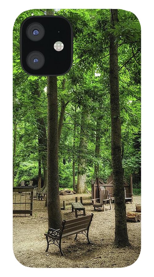 Tree iPhone 12 Case featuring the photograph Play in the Shade by Portia Olaughlin
