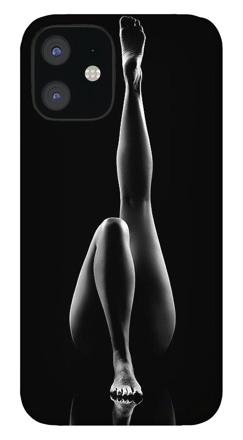 Woman iPhone 12 Case featuring the photograph Reflections of D'nell 7 by Johan Swanepoel