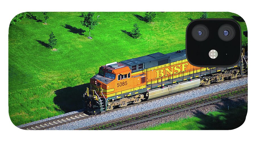 Bnsf iPhone 12 Case featuring the photograph Right On Schedule by Phil S Addis